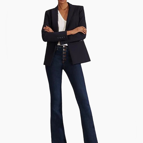 Veronica Beard scuba Dickey Jacket blazer 20 nwt $645 black - Picture 9 of 12